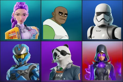 Rumi (HUNTR/X), Russel, First Order Stormtrooper, UNSC Spartan, Agent Patch, Augury