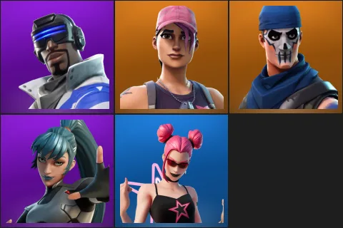 Blue Striker, Rose Team Leader, Warpaint, Captain Hypatia, Surf Witch