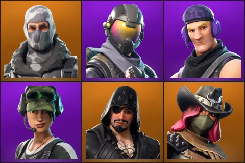 Havoc, Rogue Agent, Sub Commander, Trailblazer, Blackheart, Calamity