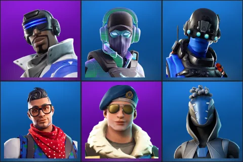 Blue Striker, Breakpoint, Carbon Commando, Prodigy, Royale Bomber, Sultura