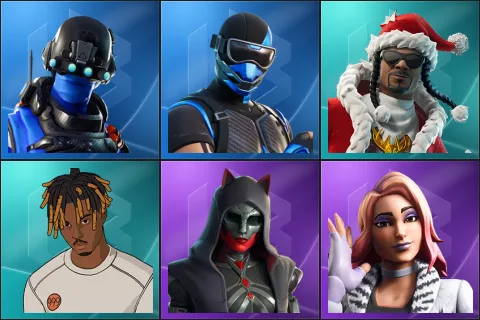 Carbon Commando, Fixer, Santa Dogg, Slayer Juice WRLD, Felina, Wilde