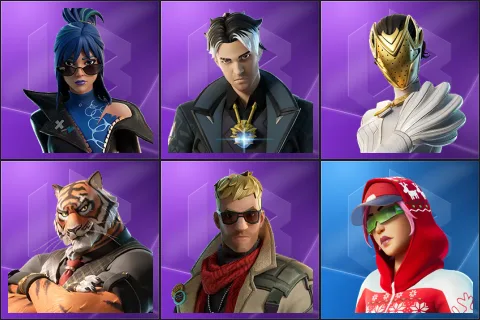 Hope, Montague, Nisha, Oscar, Vengeance Jones, Arctic Adeline