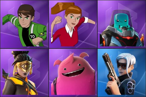 Ben Tennyson, Gwen Tennyson, The Guardian, The Voidblade, Yeddy, Echo