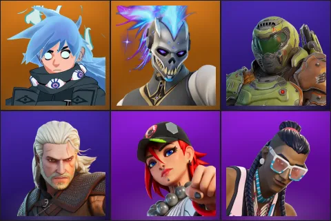 Nezumi, Renzo the Destroyer, Doom Slayer, Geralt of Rivia, Dusty, Massai