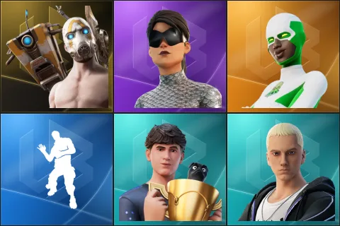 Psycho Bandit, Unchained Ramirez, Backlash, Laugh It Up, Bugha, Slim Shady