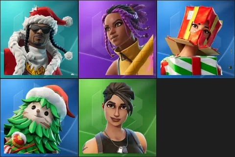 Santa Dogg, Marika, Holiday Boxy, Winterfest Bushranger, Commando