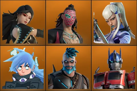 Era, Kado Thorne, Mizuki, Nezumi, Omegarok, Optimus Prime