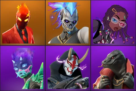 Inferno, Renzo the Destroyer, Imani, Mystica, Stray, Thunder