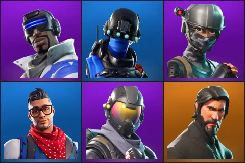 Blue Striker, Carbon Commando, Elite Agent, Prodigy, Rogue Agent, The Reaper