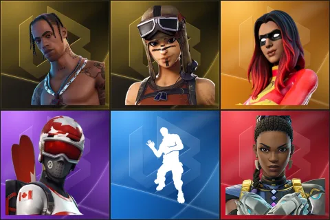 Travis Scott, Renegade Raider, Joltara, Mogul Master (CAN), Laugh It Up, Shuri