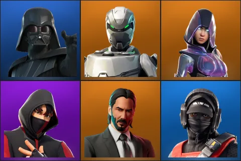 Darth Vader, Eon, Glow, IKONIK, John Wick, Stealth Reflex