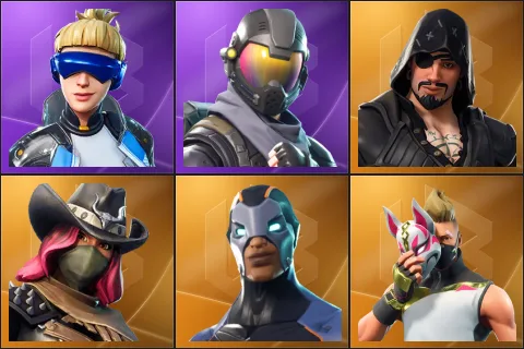 Neo Versa, Rogue Agent, Blackheart, Calamity, Carbide, Drift
