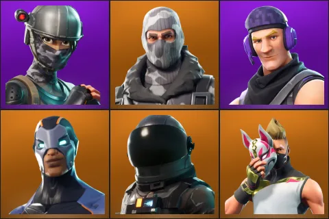 Elite Agent, Havoc, Sub Commander, Carbide, Dark Voyager, Drift