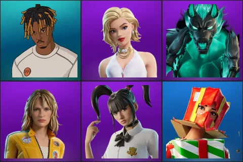 Slayer Juice WRLD, Cat Holloway, Cerberus, The Bride, Yuki Yubari, Holiday Boxy