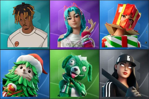 Slayer Juice WRLD, Katalina, Holiday Boxy, Winterfest Bushranger, Clover Team Leader, Ruby Shadows