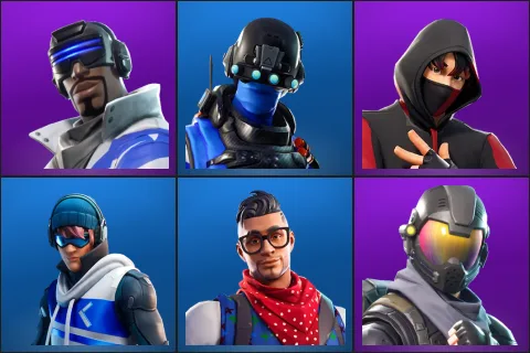 Blue Striker, Carbon Commando, IKONIK, Point Patroller, Prodigy, Rogue Agent