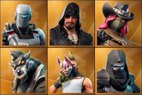 A.I.M., Blackheart, Calamity, Dire, Drift, Enforcer