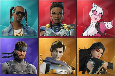 Snoop Dogg, Shuri, Gwenpool, Solid Snake, Ascendant Midas, Era