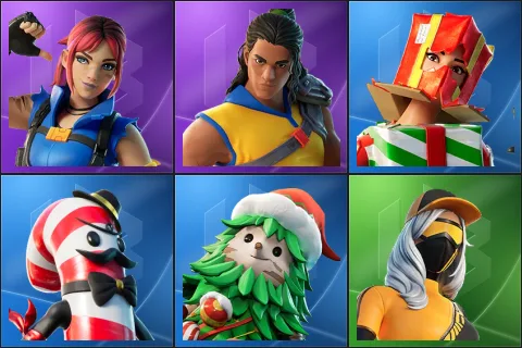 Explorer Emilie, Trailblazer Tai, Holiday Boxy, Mr. Dappermint, Winterfest Bushranger, Runway Racer