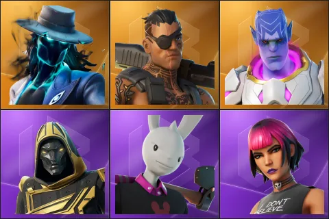 Deadeye, Joey, Kymera, Blitz Knight, Guggimon, Sunny