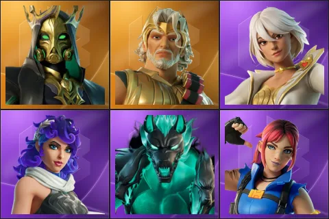 Hades, Zeus, Aphrodite, Artemis, Cerberus, Explorer Emilie