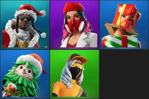Santa Dogg, Yulejacket, Holiday Boxy, Winterfest Bushranger, Runway Racer