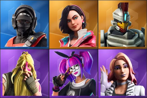 Stealth Reflex, Rox, Sentinel, Bunker Jonesy, Lace, Wilde