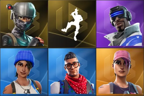 Elite Agent, Take The L, Blue Striker, Blue Team Leader, Prodigy, Rose Team Leader