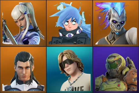 Mizuki, Nezumi, Renzo the Destroyer, The Ageless, The Kid LAROI, Doom Slayer