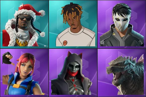 Santa Dogg, Slayer Juice WRLD, Daigo, Explorer Emilie, Felina, Godzilla Evolved