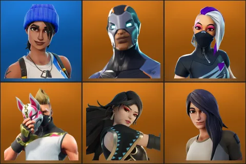 Blue Team Leader, Carbide, Catalyst, Drift, Era, Gear Specialist Maya