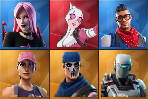 Haze, Gwenpool, Prodigy, Rose Team Leader, Warpaint, A.I.M.