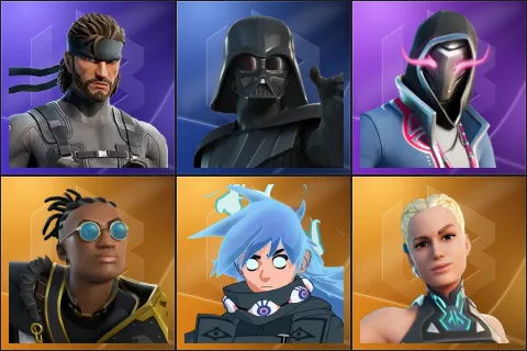 Solid Snake, Darth Vader, Xander, Malik, Nezumi, Paradigm (Reality-659)