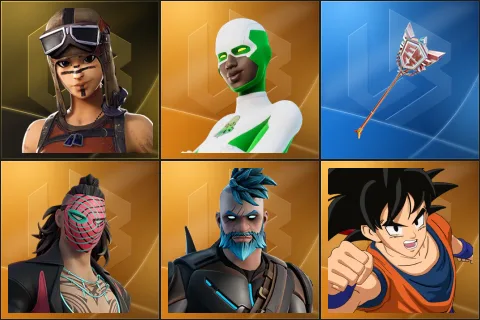 Renegade Raider, Backlash, The Axe of Champions 2.0, Kado Thorne, Omegarok, Son Goku