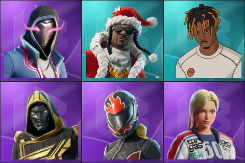 Xander, Santa Dogg, Slayer Juice WRLD, Blitz Knight, Burnoff, Dueling Dragons Jackie
