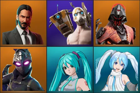 John Wick, Psycho Bandit, Oppressor, Ravage, Hatsune Miku, Snow Miku