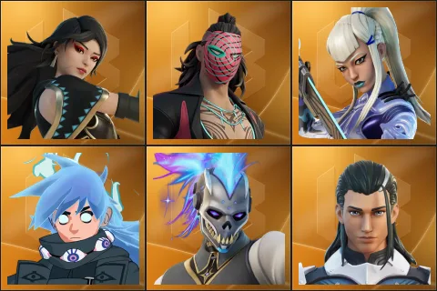 Era, Kado Thorne, Mizuki, Nezumi, Renzo the Destroyer, The Ageless