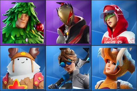 Lt. Evergreen, Red Strike, Arctic Adeline, Sled Ready Guff, Wavebreaker, Wooly Warrior