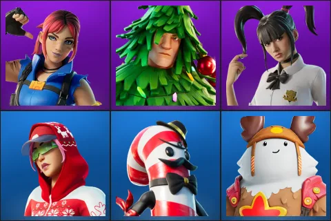 Explorer Emilie, Lt. Evergreen, Yuki Yubari, Arctic Adeline, Mr. Dappermint, Sled Ready Guff