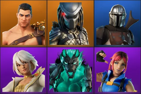 Menace, Predator, Mandalorian, Aphrodite, Cerberus, Explorer Emilie