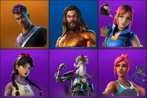 Fade, Aquaman, Explorer Emilie, Jules, Kit, Ocean
