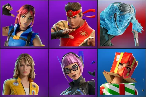 Explorer Emilie, FIRE Master Kai, Gale, The Bride, Void Walker Lynx, Holiday Boxy