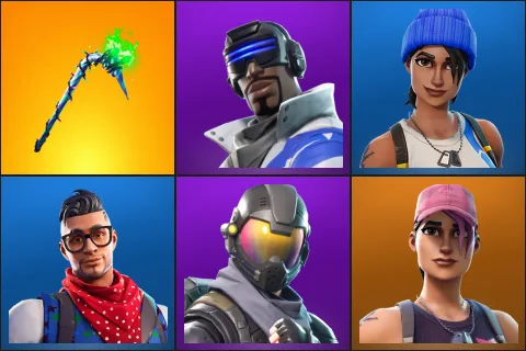 Merry Mint Axe, Blue Striker, Blue Team Leader, Prodigy, Rogue Agent, Rose Team Leader
