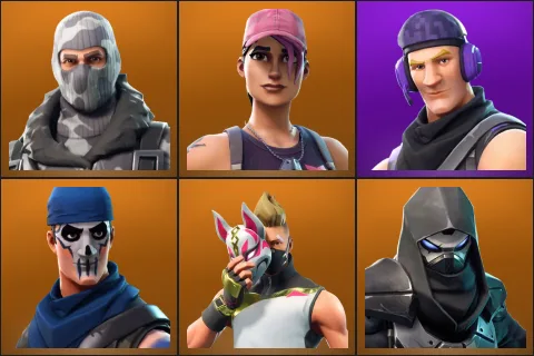 Havoc, Rose Team Leader, Sub Commander, Warpaint, Drift, Enforcer
