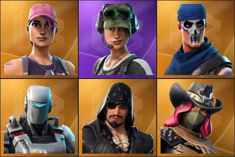 Rose Team Leader, Trailblazer, Warpaint, A.I.M., Blackheart, Calamity