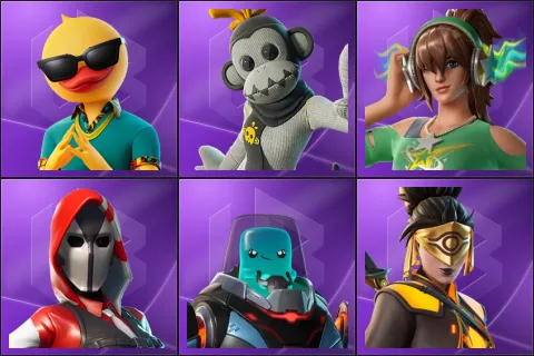 Cluster, GHOST Monks, Heatwave PJ, The Ace, The Guardian, The Voidblade
