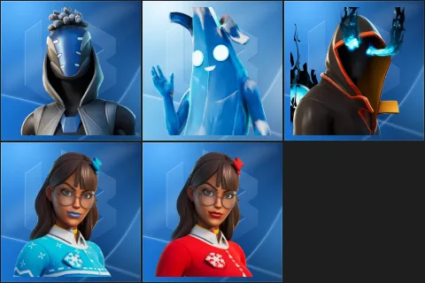 Sultura, Polar Peely, Absenz, Blizzabelle, Krisabelle