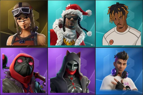Renegade Raider, Santa Dogg, Slayer Juice WRLD, Dark Doggo, Felina, Chord Kahele