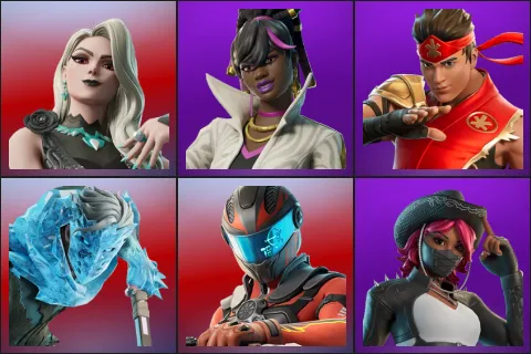 Carletta, Danica, FIRE Master Kai, Gale, Maxx Speed, Omen Hunter Calamity