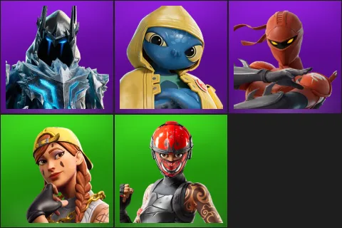 Exalted Ice King, Squibbly, Synthesis, Aura, Manic